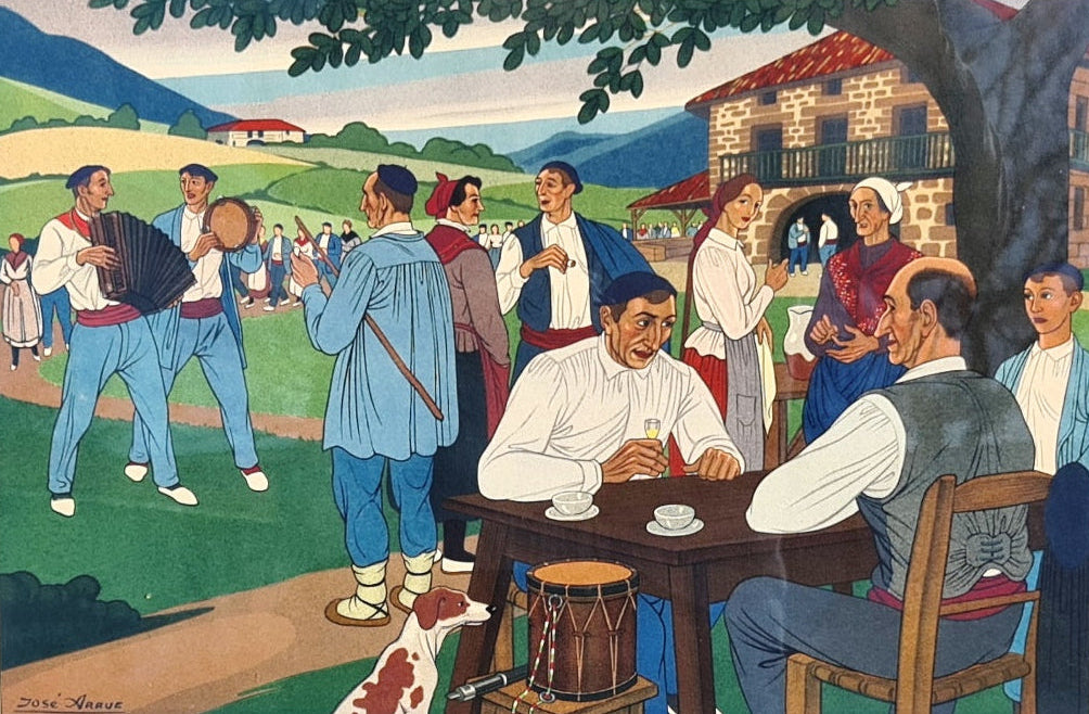 José ARRUE Y VALLE - Postales vascas n° 1