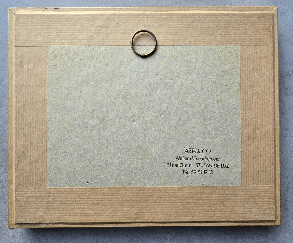 Ramiro ARRUE Reproduction d'un dessin préparatoire