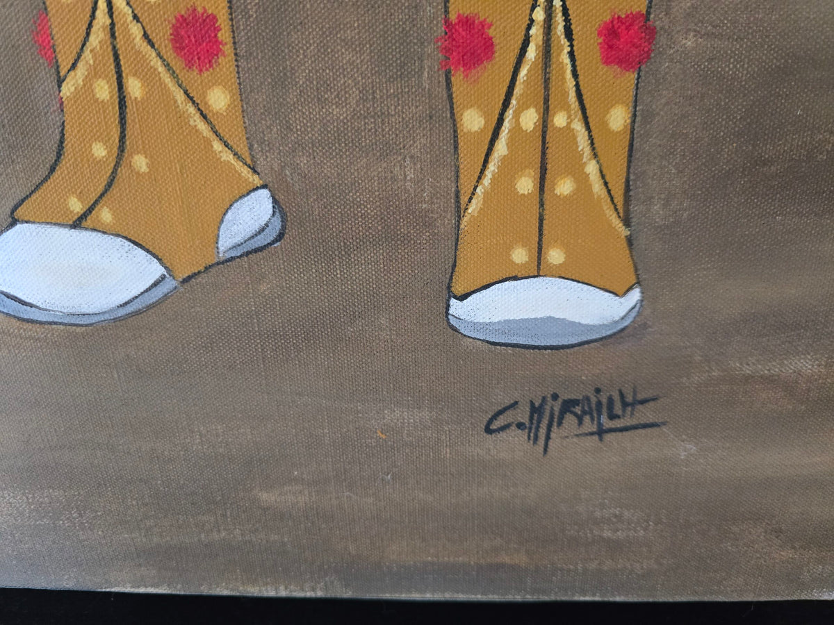 Céline MIRAILH-ARROSSSAGARAY - Tableau d'après un autre