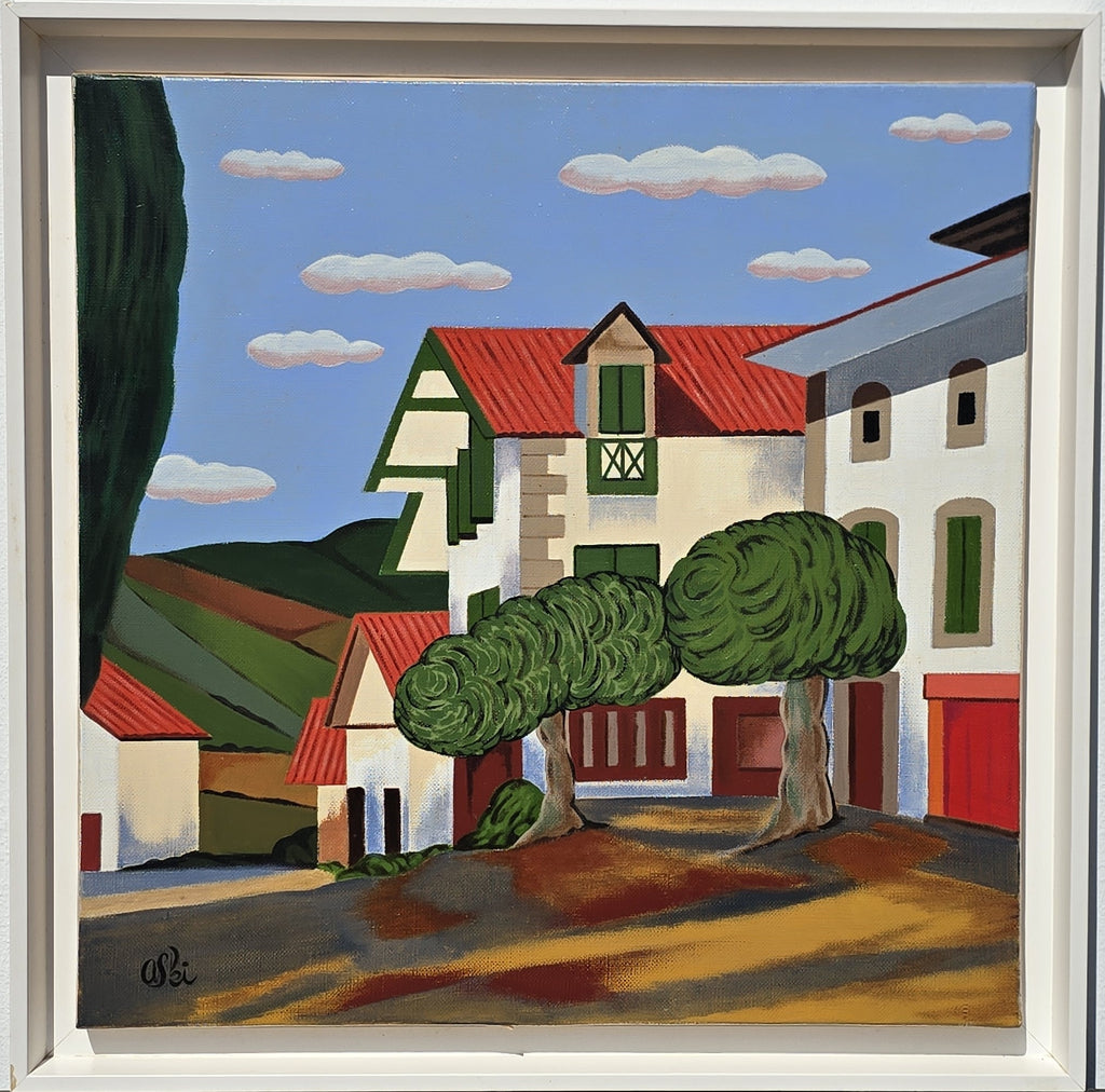 Patrick COSSU dit ASKI Maison de village basque