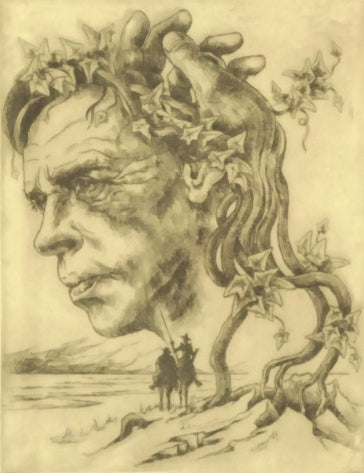 Mattin-Laurent PARTARRIEU - Jacques BREL (Gravure)