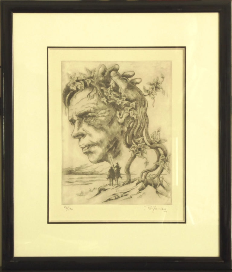 Mattin-Laurent PARTARRIEU - Jacques BREL (Gravure)