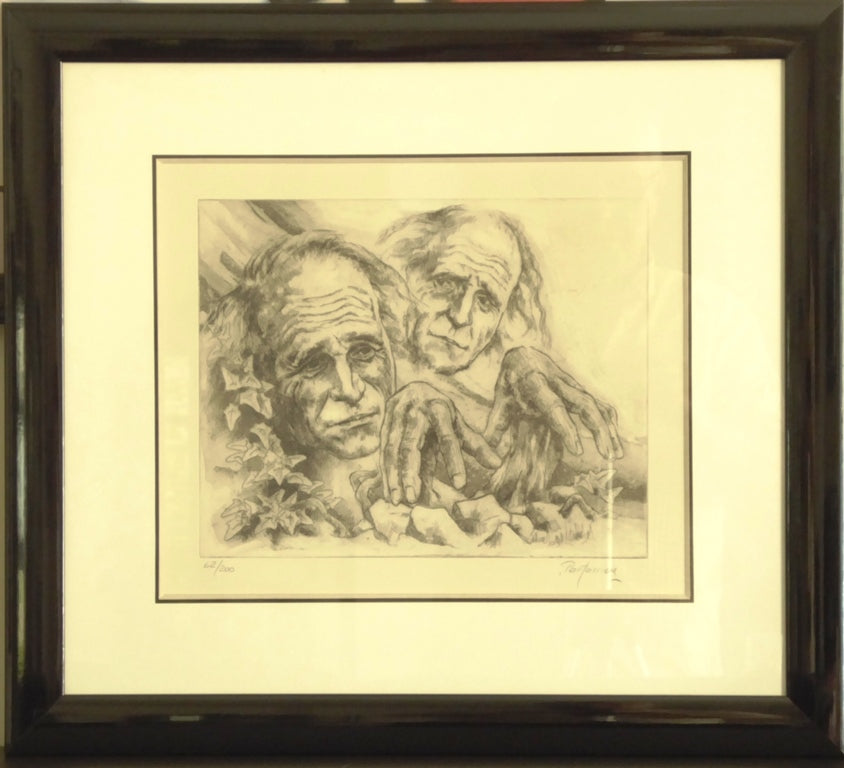 Mattin-Laurent PARTARRIEU - Léo FERRE (Gravure)