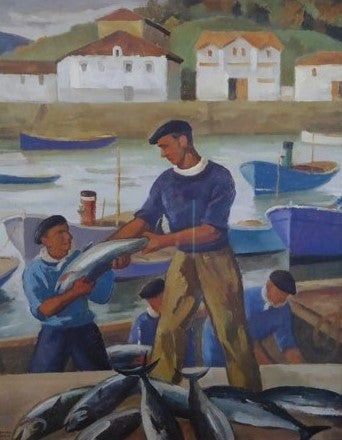 Ramiro ARRUE Débarquement du thon