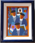 Pierre LABADIE dit PIER - Les marins bleus (Œuvre originale 2007)