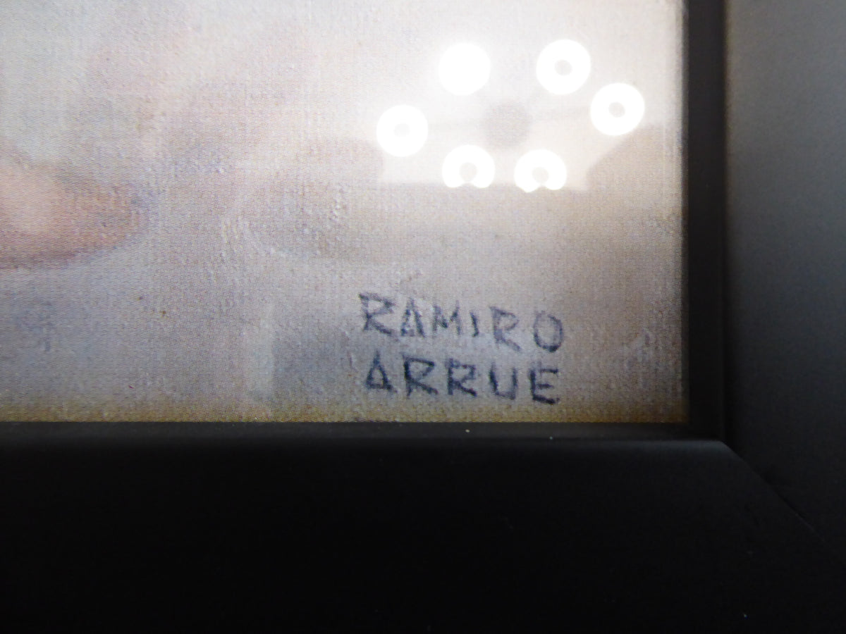 Ramiro ARRUE - Les lavandières (Vieille reproduction)