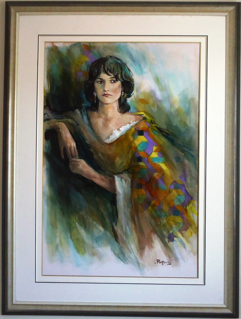 Mattin-Laurent PARTARRIEU – Portrait de femme (Œuvre originale)