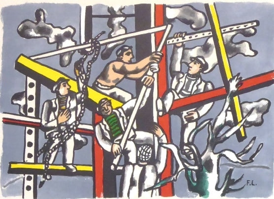 Fernand LEGER Les constructeurs