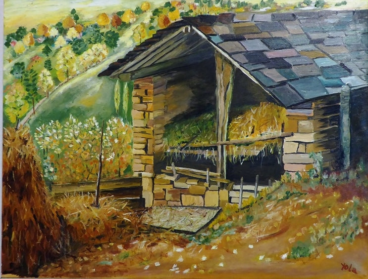 YOLA - Arditegia (La bergerie) Œuvre originale