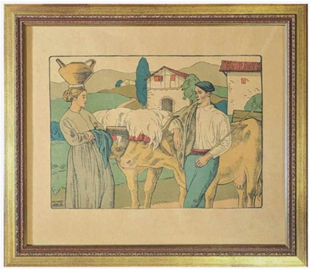RAMIRO ARRUE – La rencontre (Circa 1922)