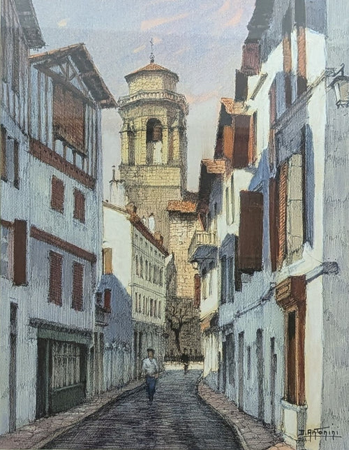 Dante ANTONINI Rue de Saint-Jean de Luz